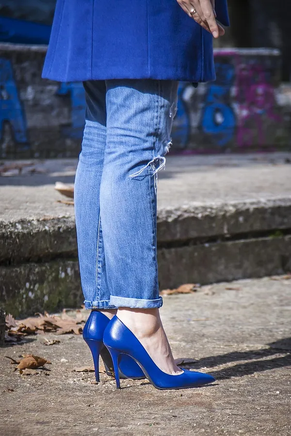 Saks Mavisi Rugan Stiletto