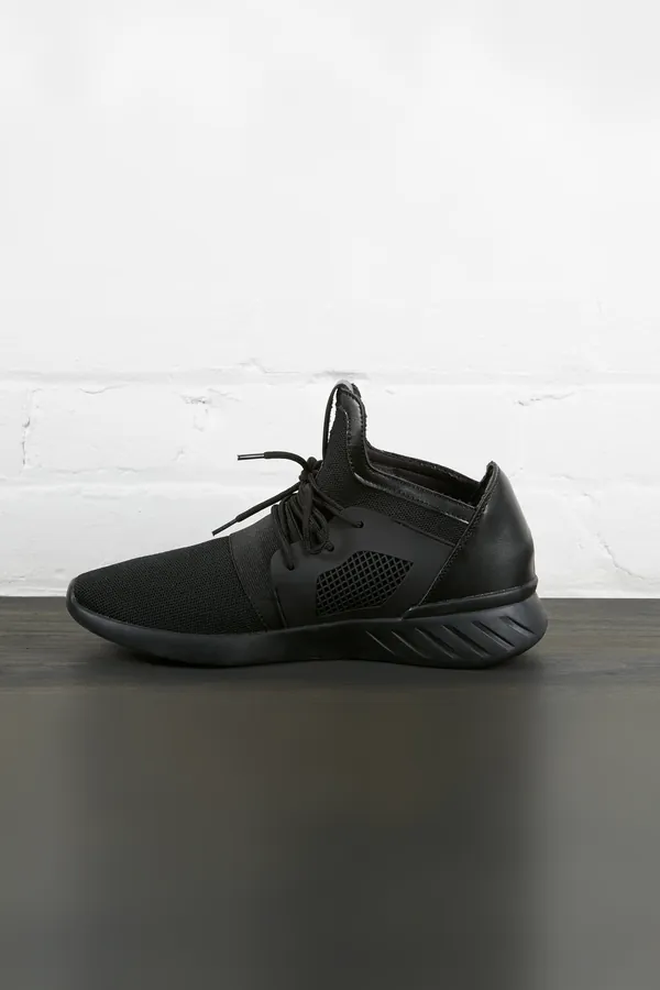 Tamamı Siyah Çorap Sneaker